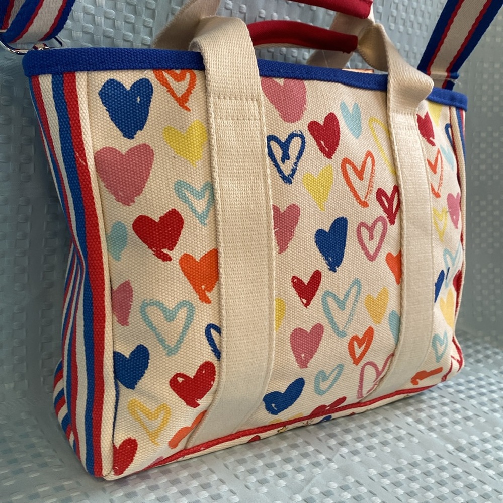 *SOLD*NWT Brighton Red White And You Mini Tote - Picture 6 of 14